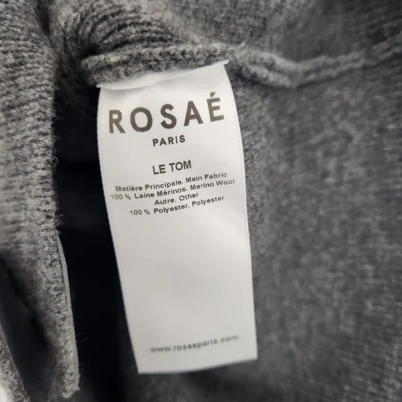 Rosae Paris - Le Tom Wool Cardigan - Picture 4 of 6